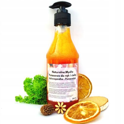 Mydło w płynie ASHWAGANDHA-POMARAŃCZ 250ml