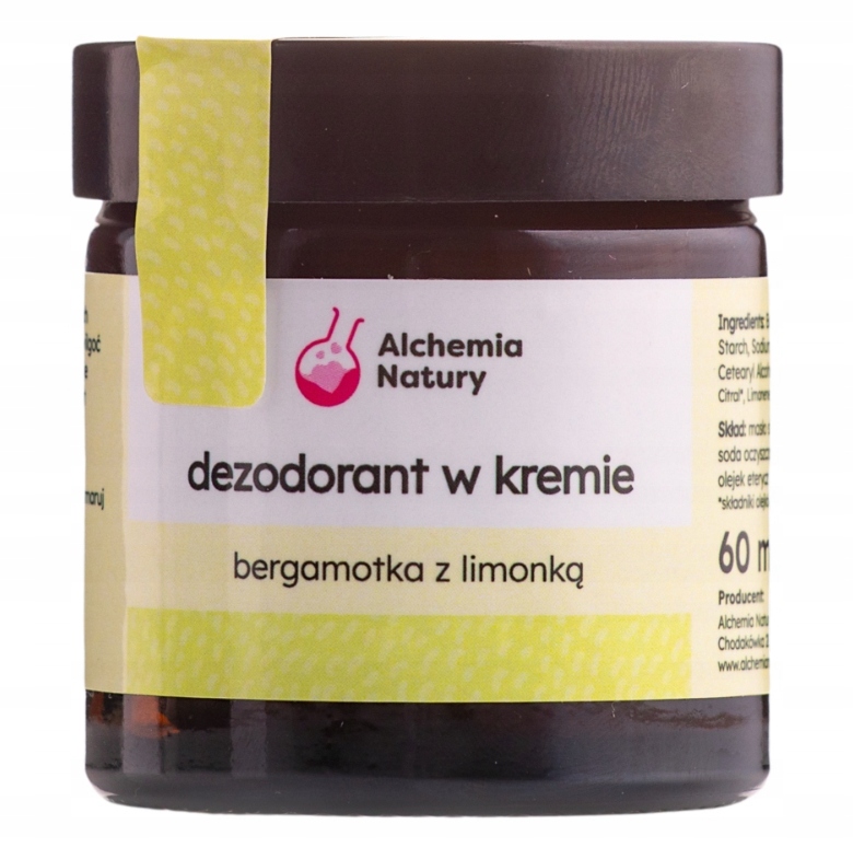 Dezodorant w kremie Bergamotka z Limonką 60ml