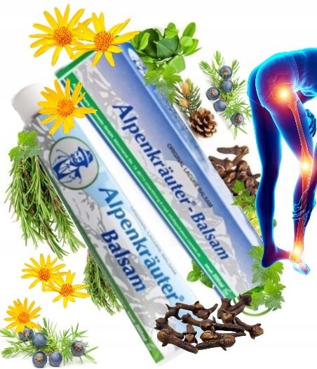 Maść Alpenkrauter Balsam Lacure 200ml