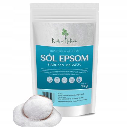 SIARCZAN MAGNEZU sól epsom 1kg