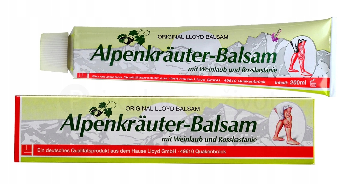 Maść Alpenkrauter Balsam Lloyd 200ml