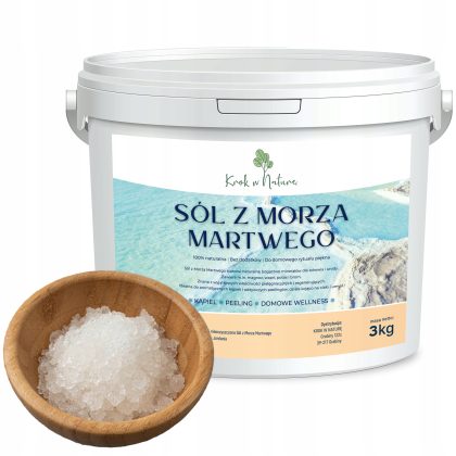SÓL Z MORZA MARTWEGO 3kg