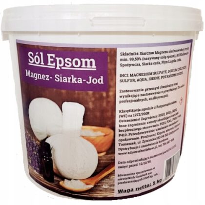 SÓL EPSOM z JODEM 5kg