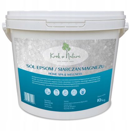 SIARCZAN MAGNEZU sól epsom 10kg