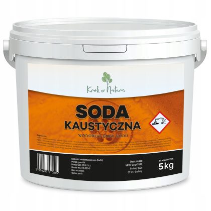 WODOROTLENEK SODU soda kaustyczna 5kg
