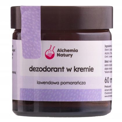 Dezodorant w kremie Lawendowa Pomarańcza 60ml