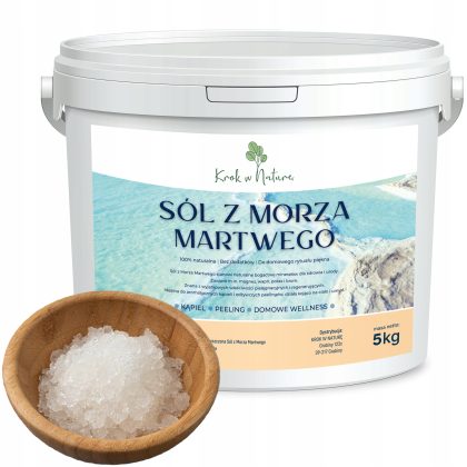 SÓL Z MORZA MARTWEGO 5kg