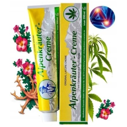 Maść Alpenkrauter Creme Lacure 200ml